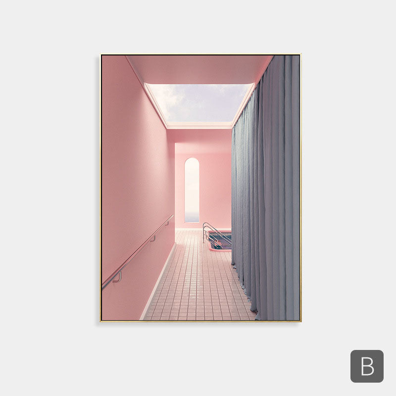 Pink Dream Wall Art - HOMYEA