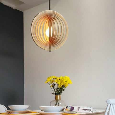 Modern Simple Wooden Pendants - HOMYEA