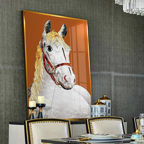 Color Horse Wall Art - HOMYEA