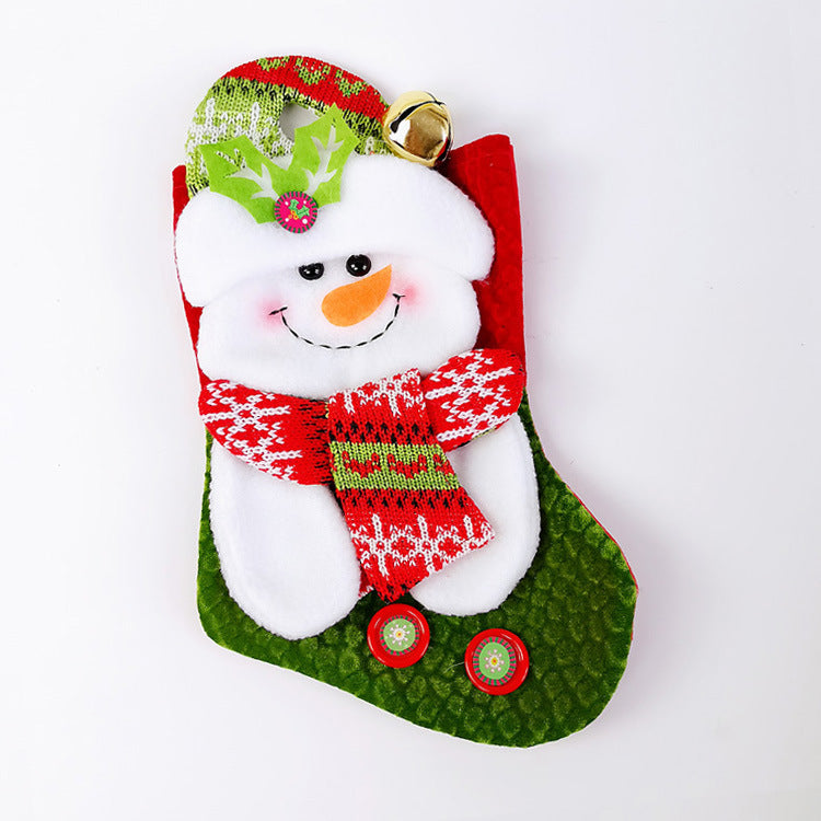 Christmas Socks with Christmas Tree Pendants - HOMYEA