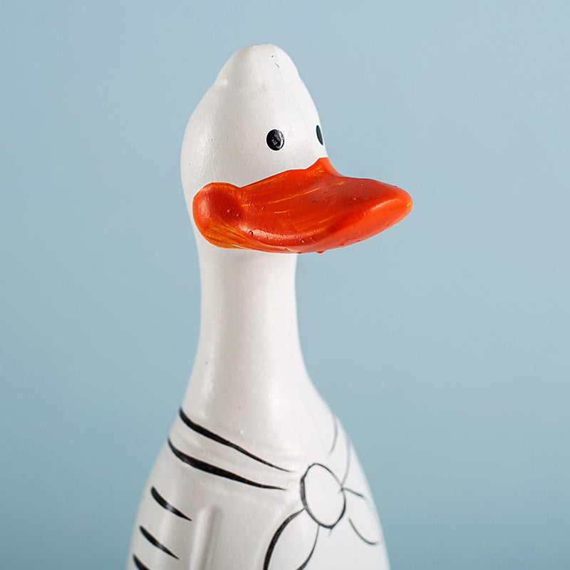 Wooden Cute Duck - A Pair - HOMYEA