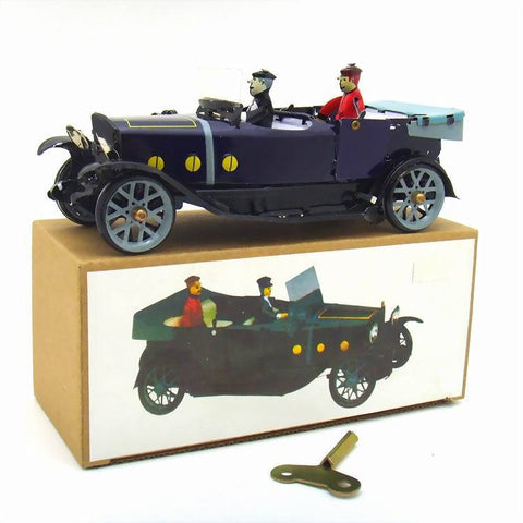 Nostalgic Retro Double Convertible Car Wind-up Toy - HOMYEA