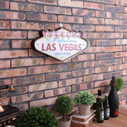 Vintage Metal Signage LED Lights - HOMYEA