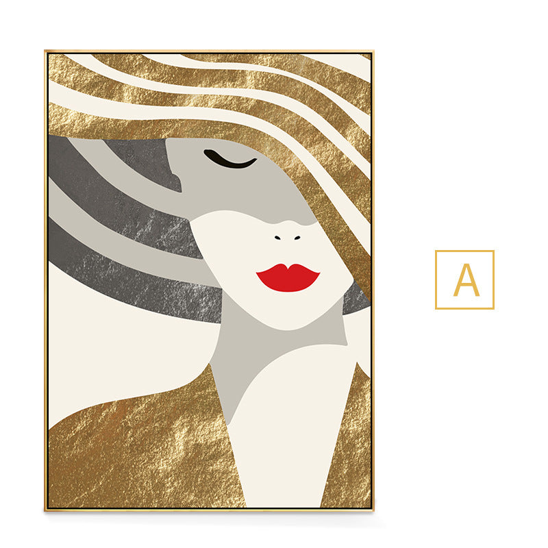 Golden Goddess Wall Art - HOMYEA