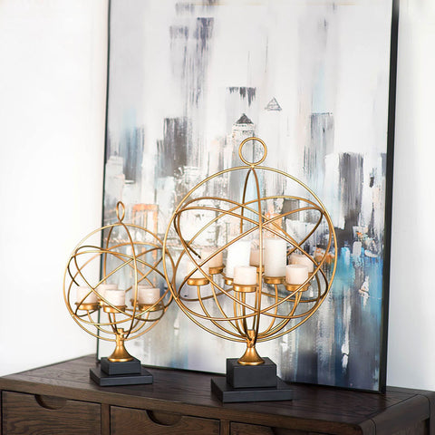 Globe Shape Candle Holder - HOMYEA