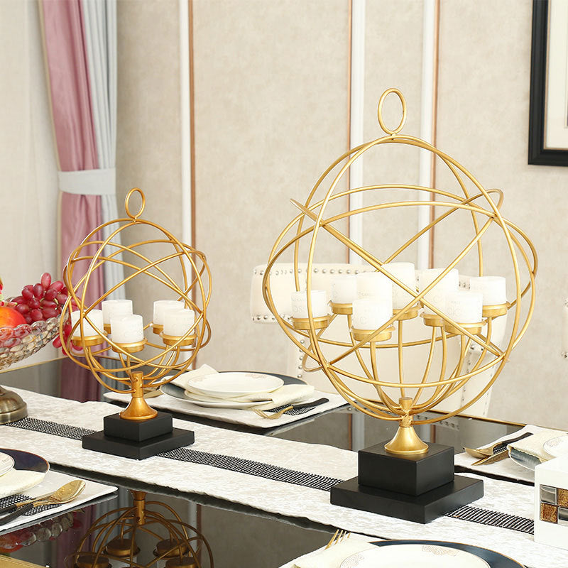 Globe Shape Candle Holder - HOMYEA