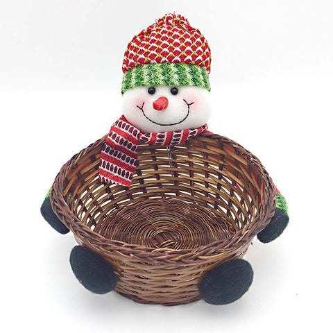 Christmas Storage Candy Basket - HOMYEA