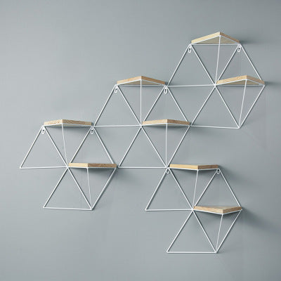 Iron Modern Wall Shelves - HOMYEA