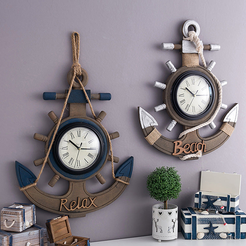 Anchor Model Wall Clock - HOMYEA