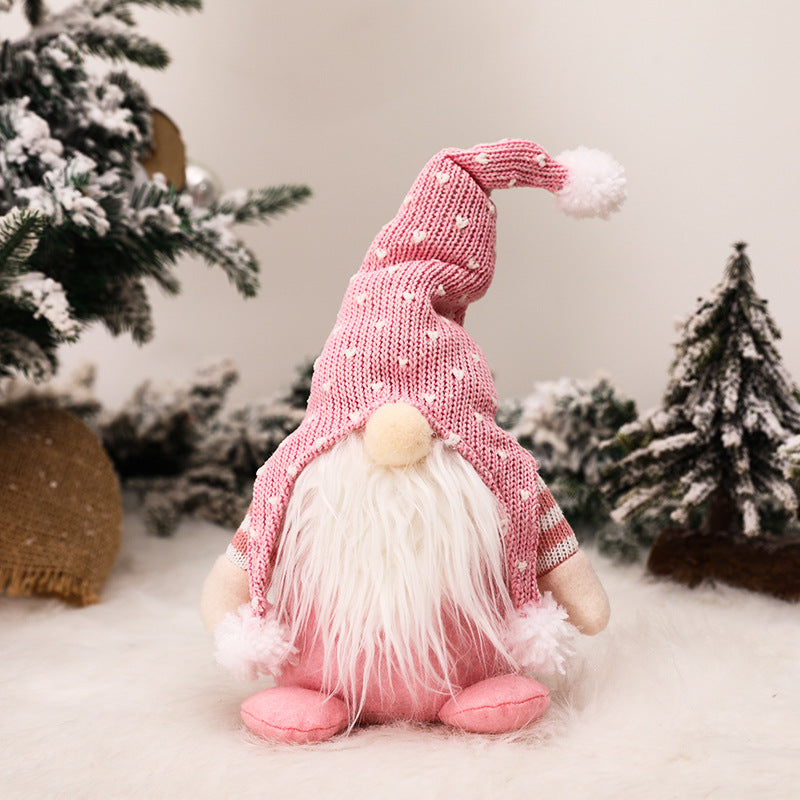 Christmas Knitting Doll - HOMYEA