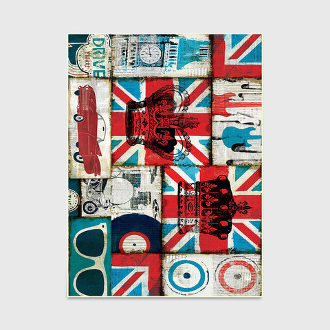 The Union Flag Rectangular Rugs - HOMYEA