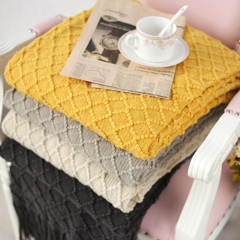 Lined Work Wool Blanket - HOMYEA