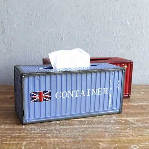 Vintage Pentagram Container Tissue Box - HOMYEA