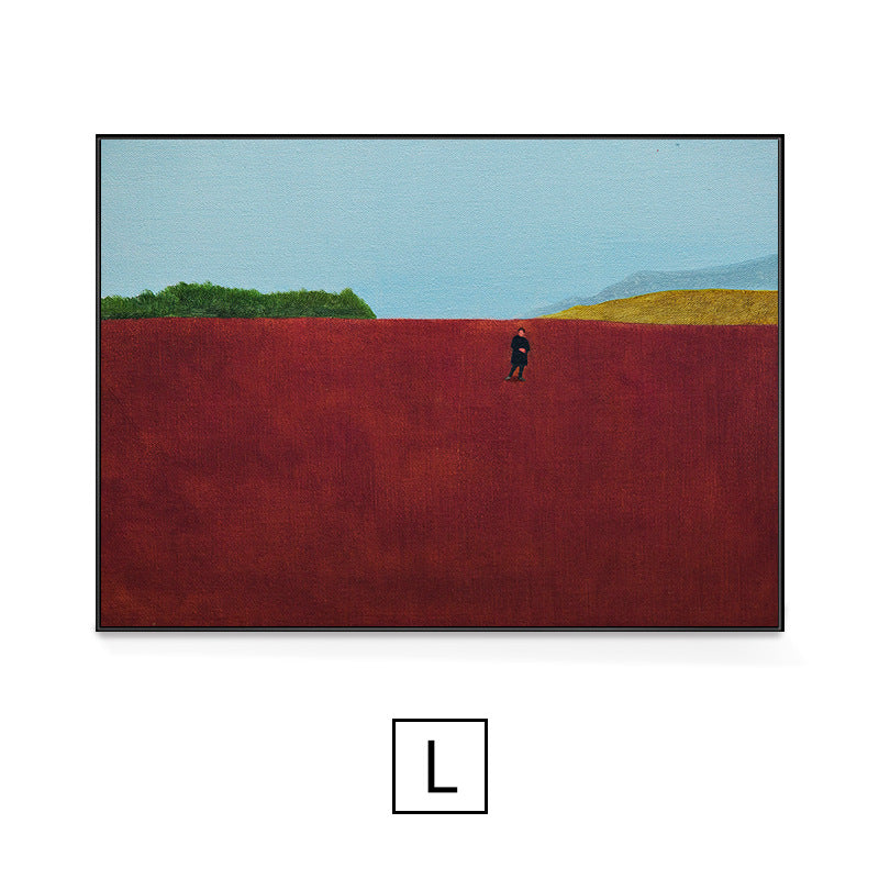 Pink Landscape Wall Art - HOMYEA