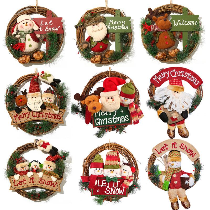 Christmas Decoration Door Hanging - HOMYEA