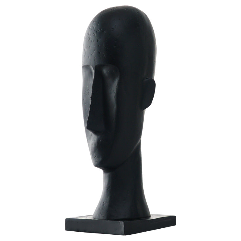 Abstract People Head Sculpture - HOMYEA