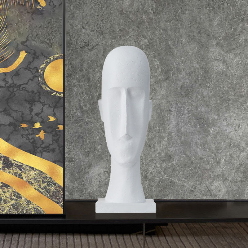 Abstract People Head Sculpture - HOMYEA