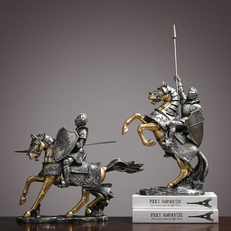 Armor Knight Sculpture - HOMYEA