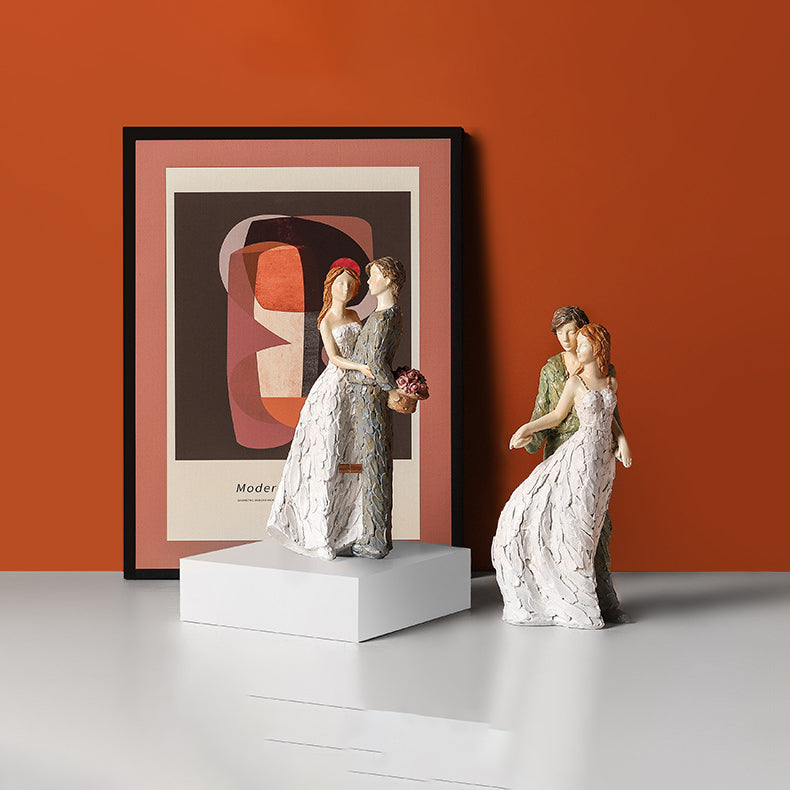 Couple Sculpture Wedding Gift - HOMYEA