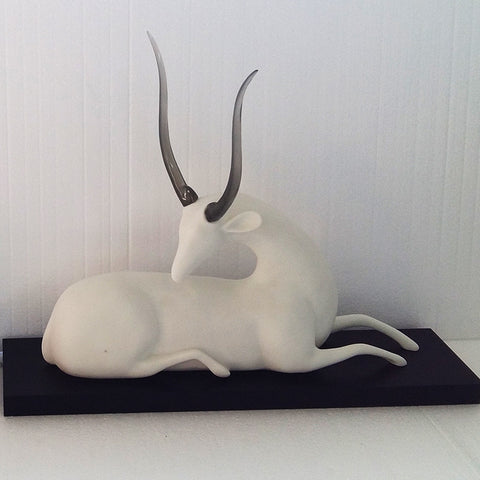 Resin Sheep Sculpture - HOMYEA