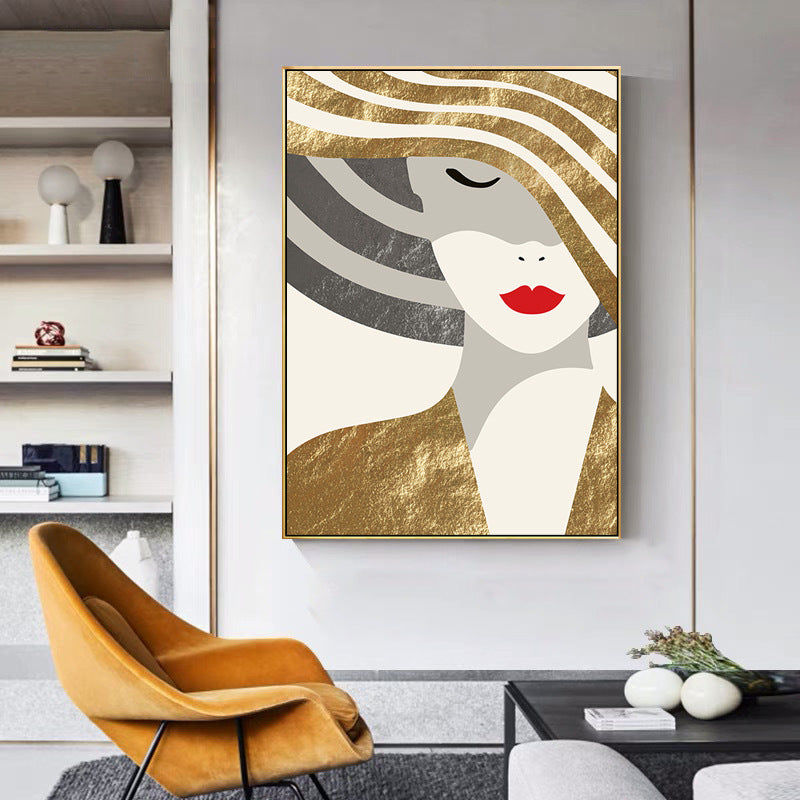 Golden Goddess Wall Art - HOMYEA