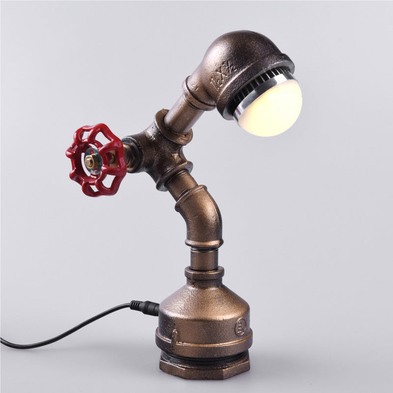 Water Pipe Table Lamp LED - HOMYEA