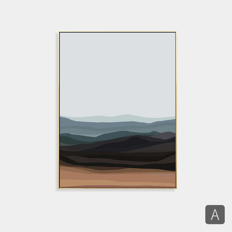 Metal Landscape Wall Art - HOMYEA