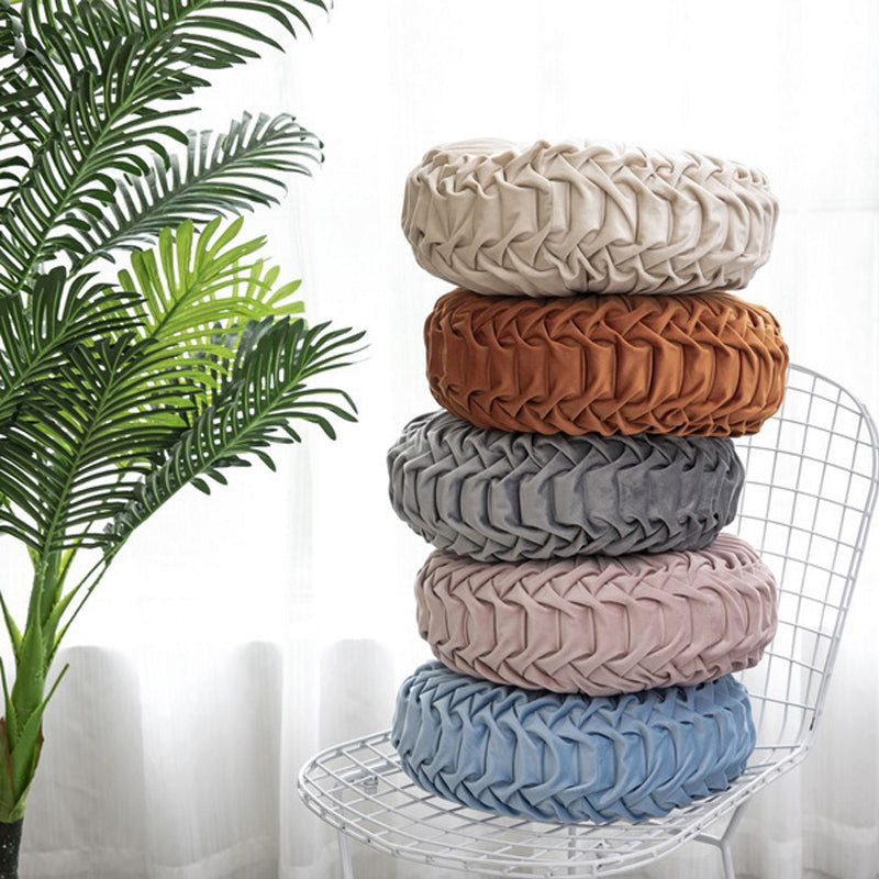 Craft Of Weaving Round Pillows - HOMYEA