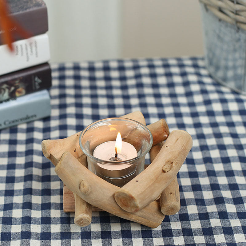 Home Handmade Design Candle Holder - HOMYEA