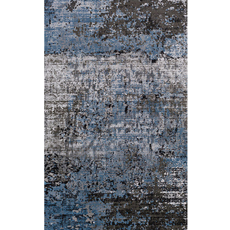 Dark Color Square Polyester Rugs - HOMYEA