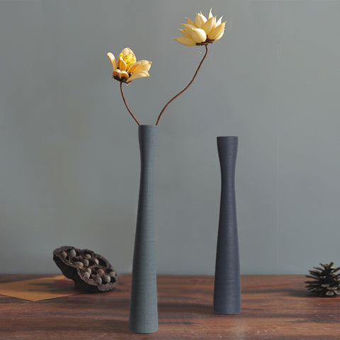 Modern Simple Ceramic Flower Vases - HOMYEA