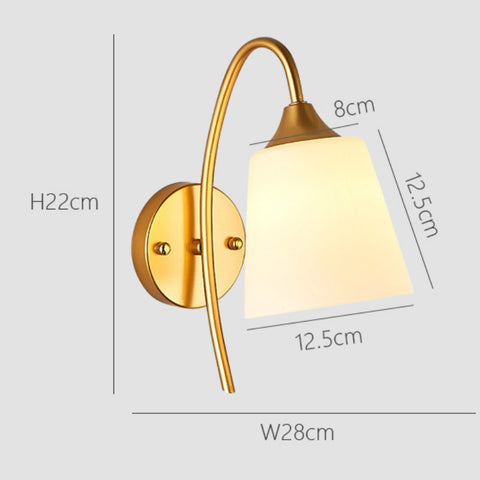 New Bedroom Bedside Sconces - HOMYEA