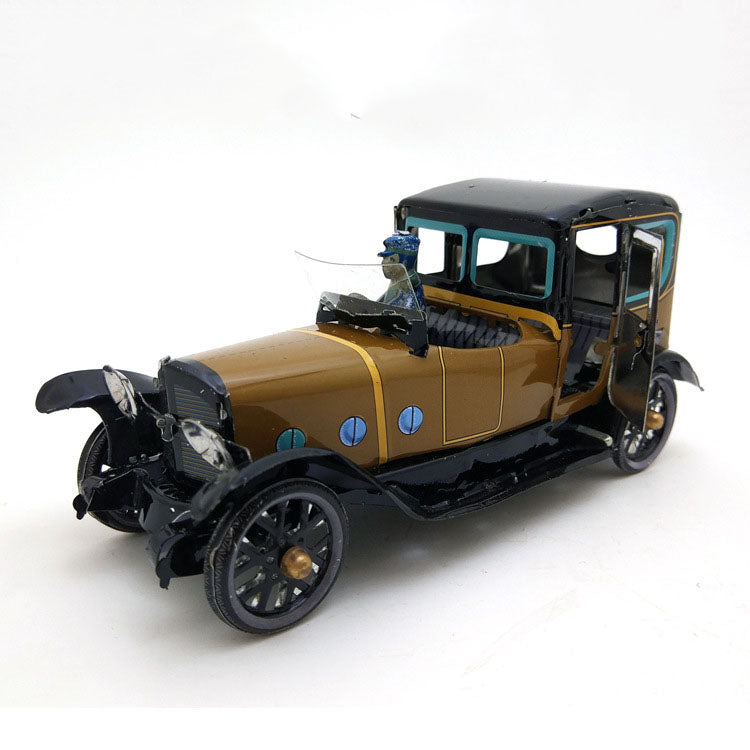 Individual Vintage Spanish Single Classic Car Wind-up Toy - HOMYEA