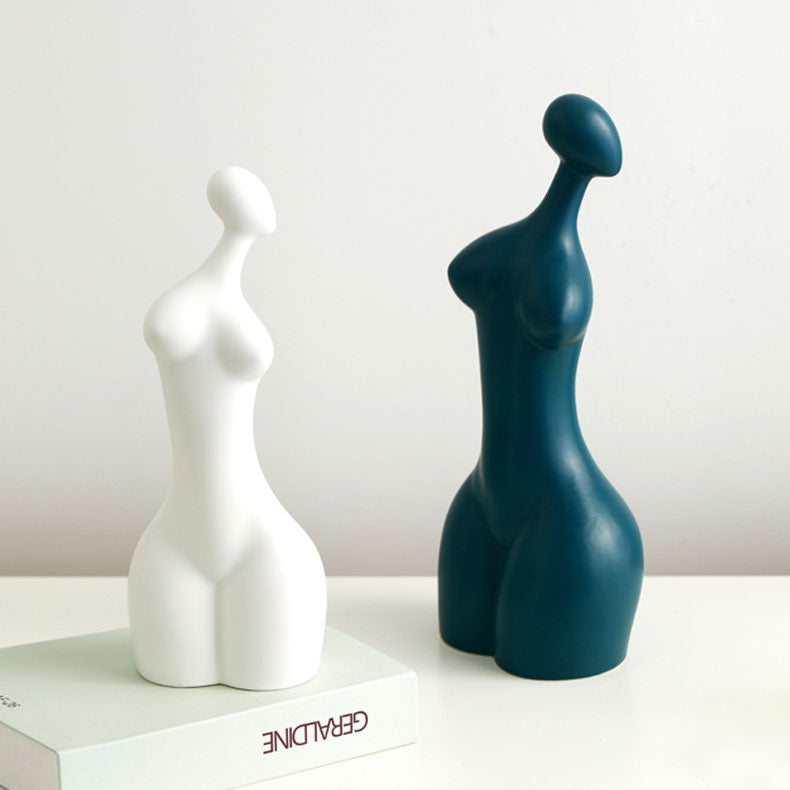 Abstract People Sculpture Artwork - Set of 2 - HOMYEA