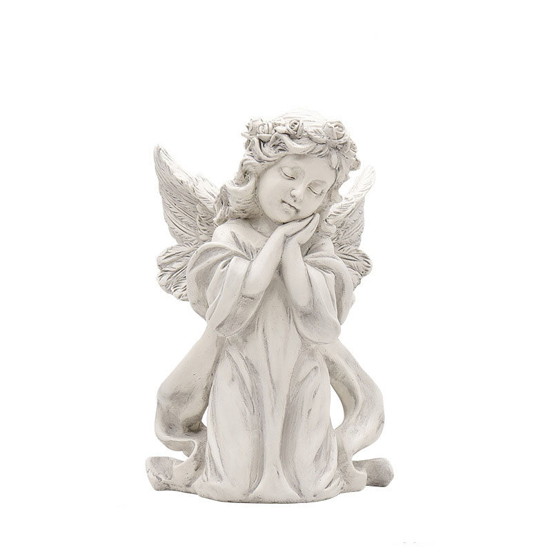 Resin Angel Sculpture - HOMYEA