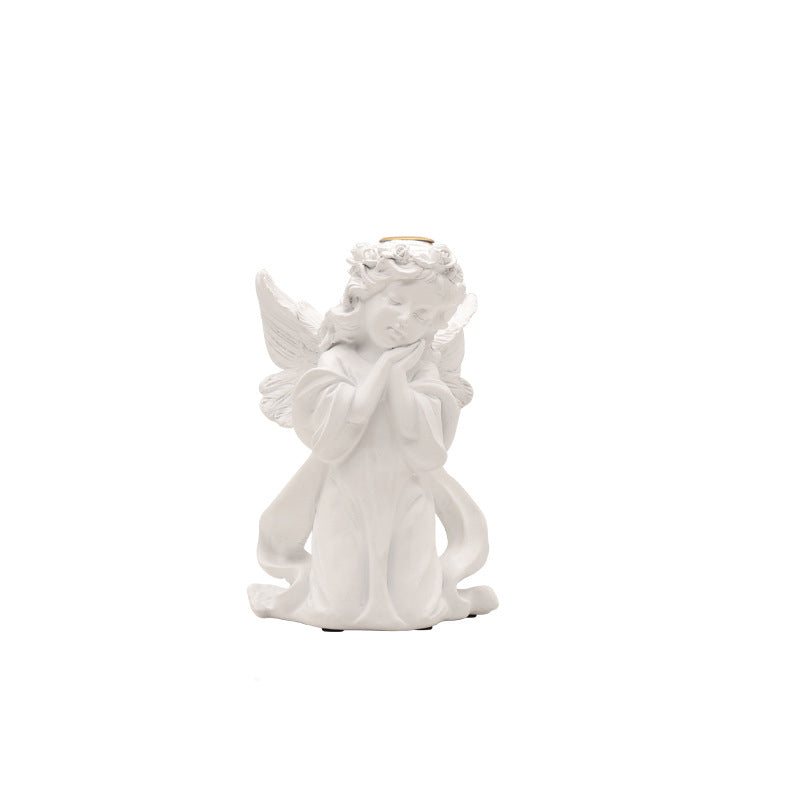 Cupid Lovely Angel Candlestick - HOMYEA