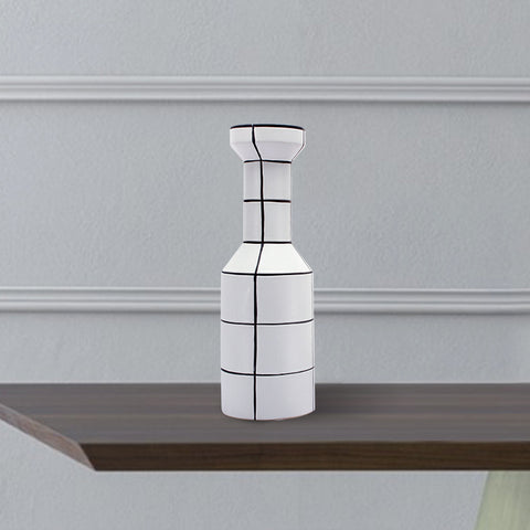 Black White Art Vases - HOMYEA