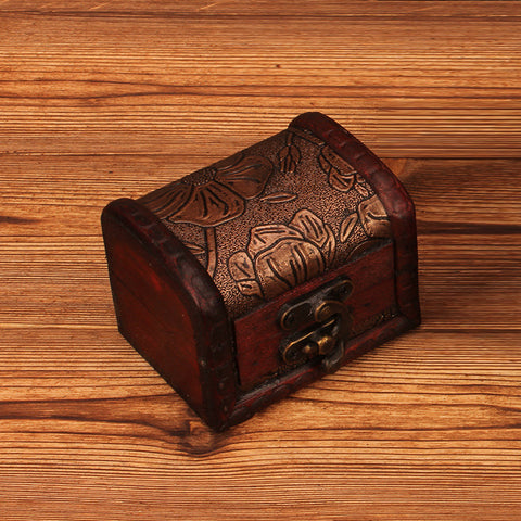 Vintage Wooden Storage Boxes - HOMYEA