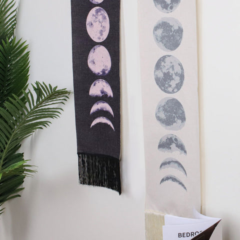 Moon Cycle Fabric Tapestries - HOMYEA