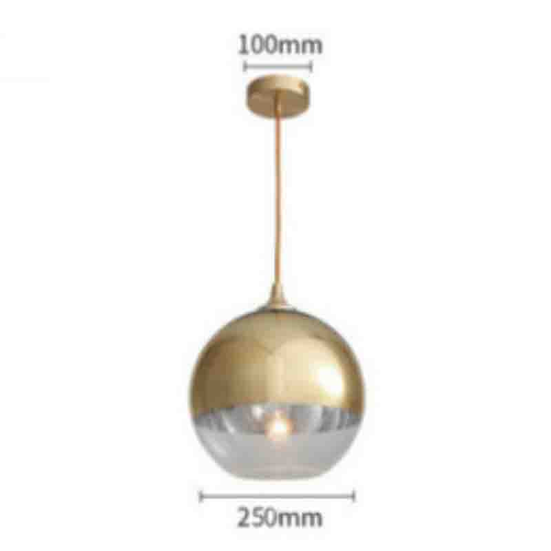 Personalized Light Luxury Glass Ball Pendants - HOMYEA