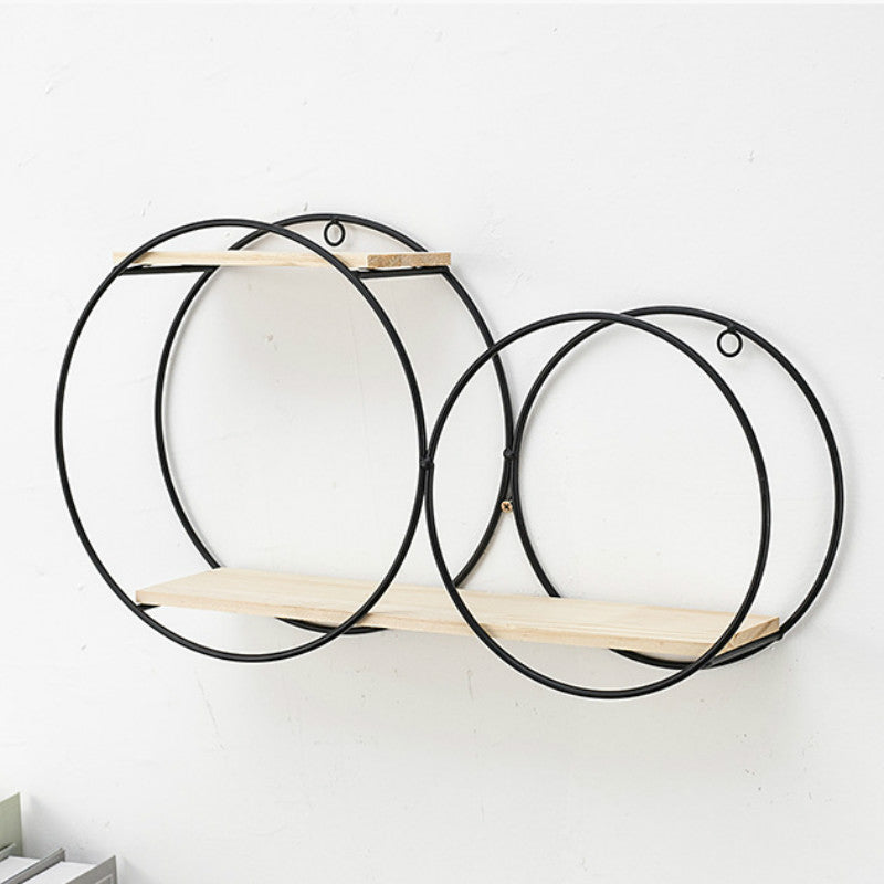 Ins Circle Wall Shelf - HOMYEA