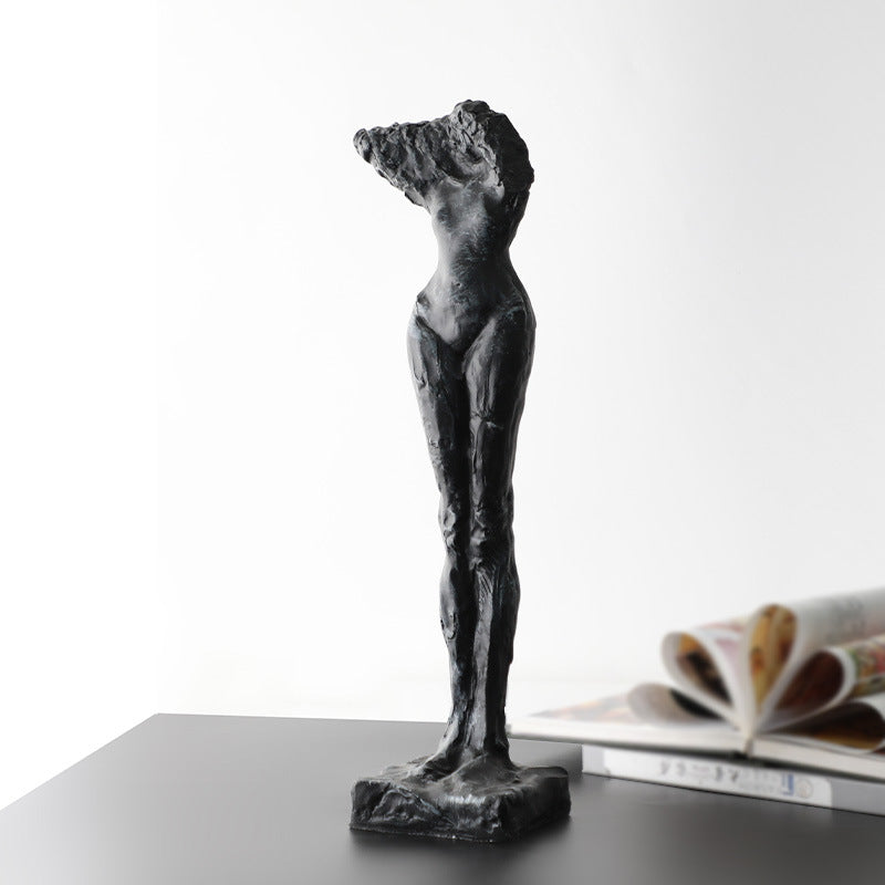 Modern Abstract Resin Figure Sculpture - HOMYEA