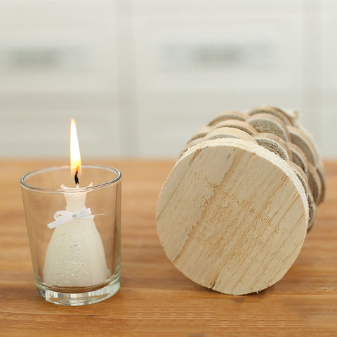 Creative Wooden Handmade Candle Holder - HOMYEA