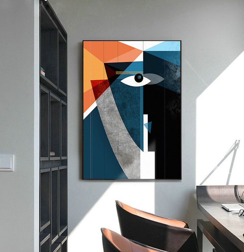 Abstract Geometry Wall Art - HOMYEA