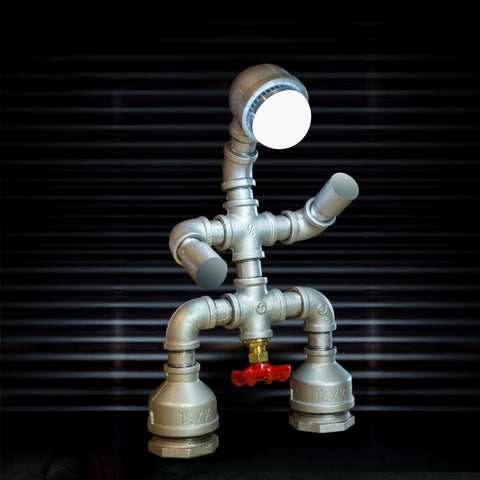 Water Pipe Industrial Table  Lamps - HOMYEA