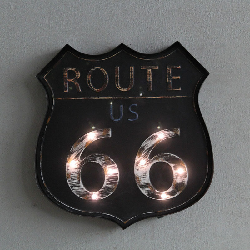 Retro Route 66 LED Lights - HOMYEA