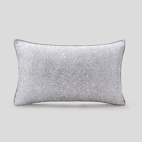 Gray Square Pillow Cover - HOMYEA