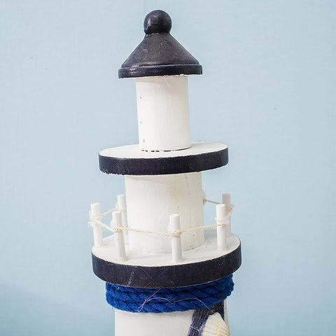 Creative Wooden Handmade Lighthouse - HOMYEA