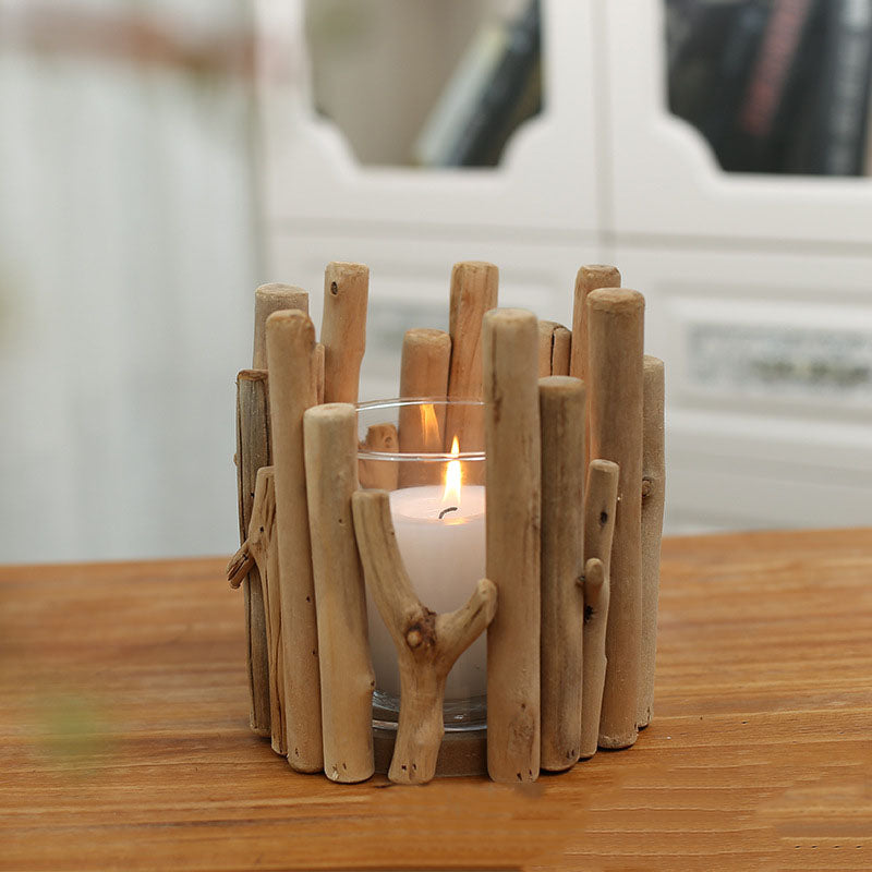 Simple Home Handmade Design Candle Holder - HOMYEA