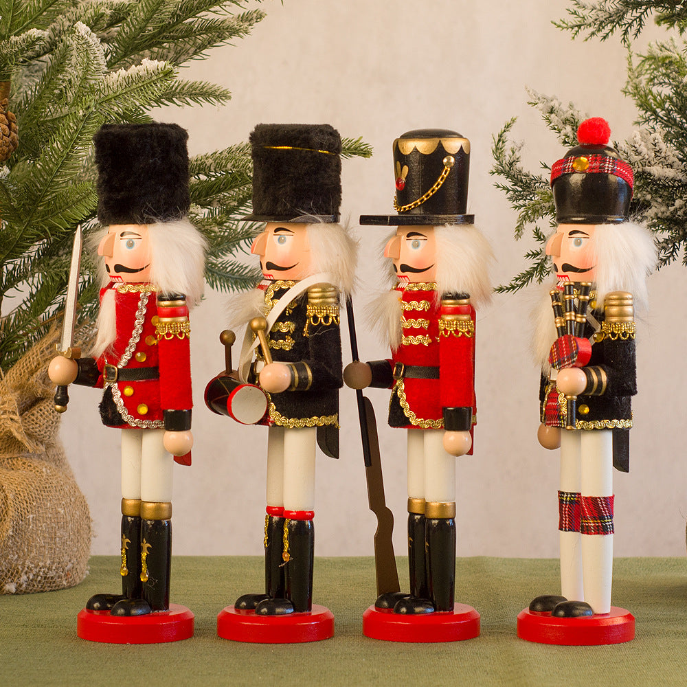 Christmas Nutcracker Soldier Puppets - HOMYEA